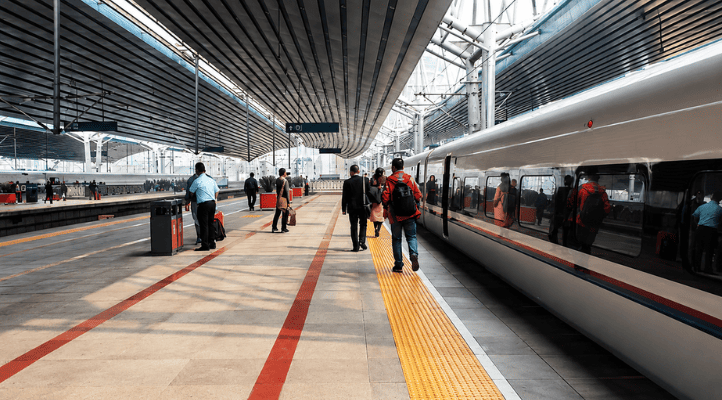 cpted open design for transit hub with clear sightlines